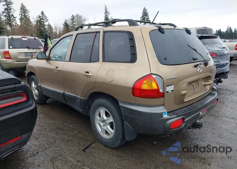 2004 Hyundai Santa Fe Gls из США, поврежденный, VIN KM8SC13D24U766228